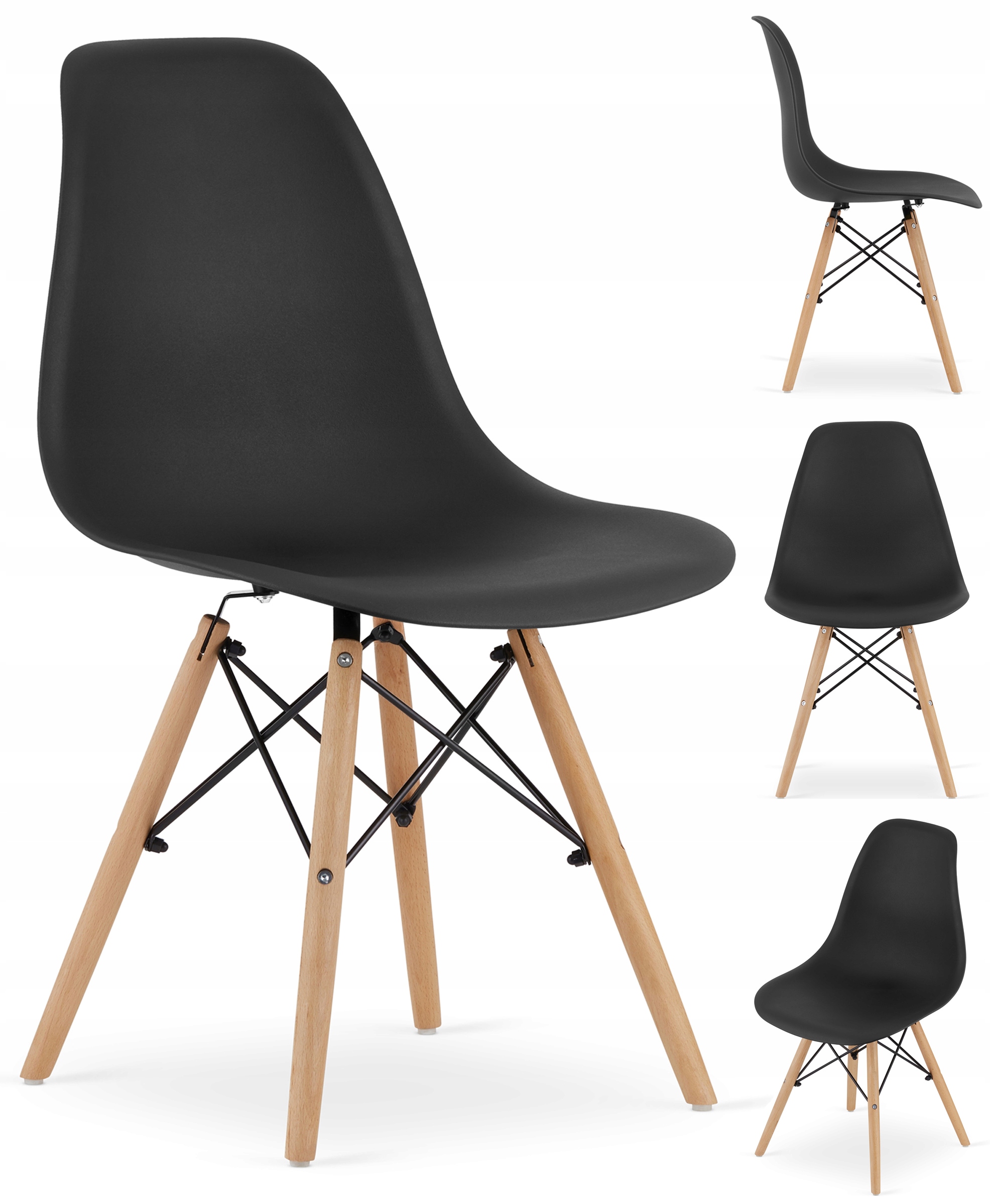 

4 x Krzesło Tolv Dsw biurowe Nowoczesne salon