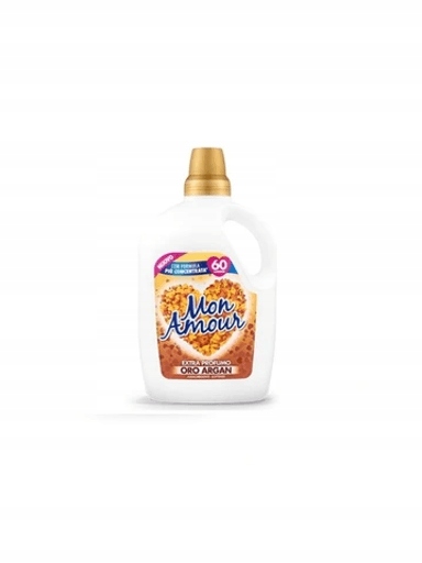 3x Tekutá aviváž Ammorbidente Mon Amour Oro Argan 3l Felce Azzurra