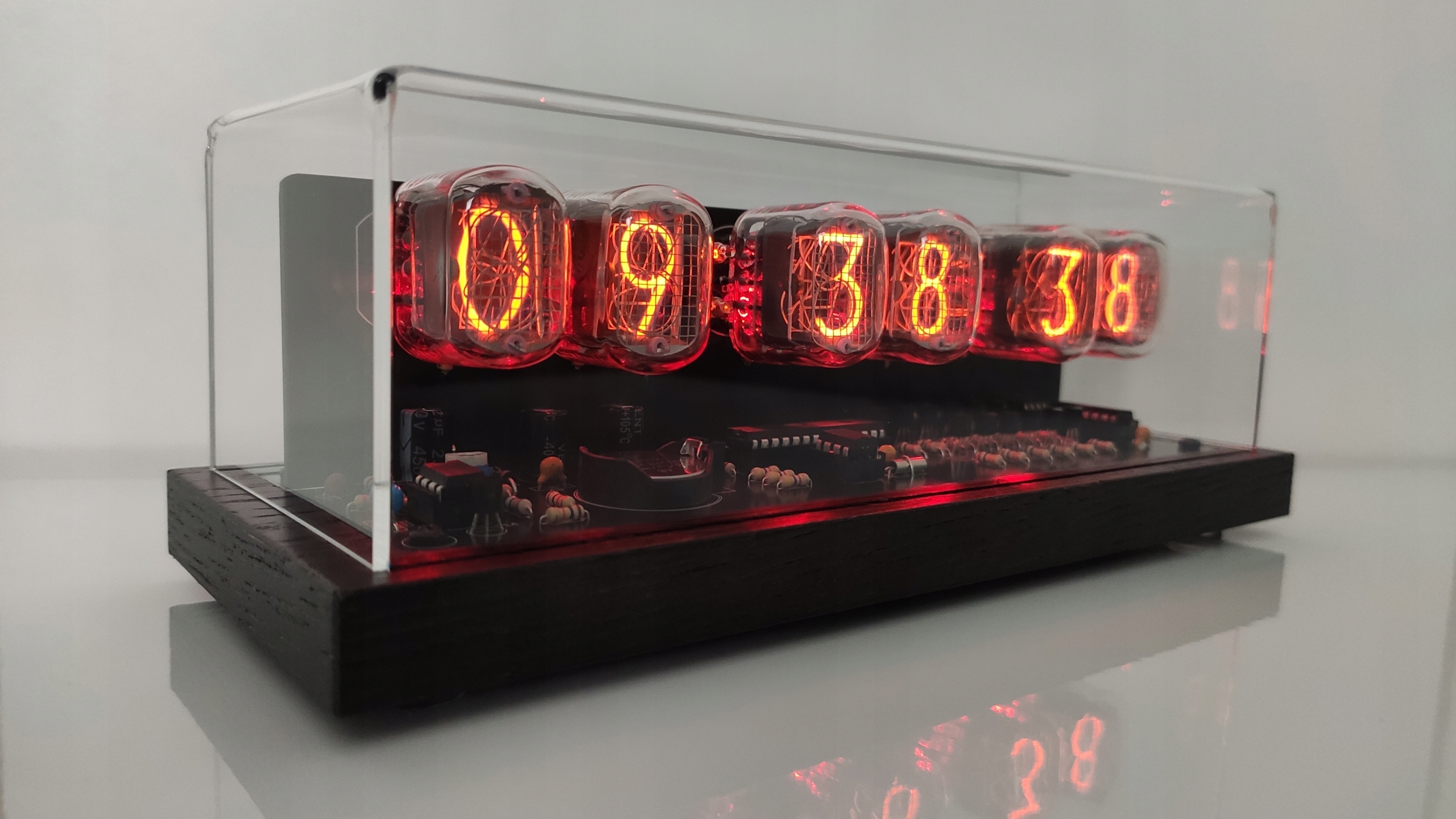 Zegar NIXIE 6x IN-12 Zestaw do montażu KIT Obudowa