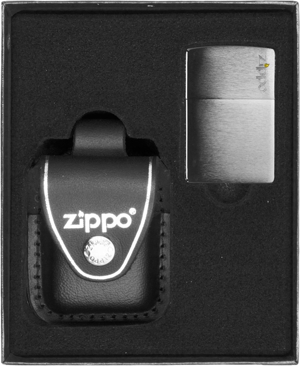 Dárková sada Zapalovač Zippo Bulus Logo č. 3