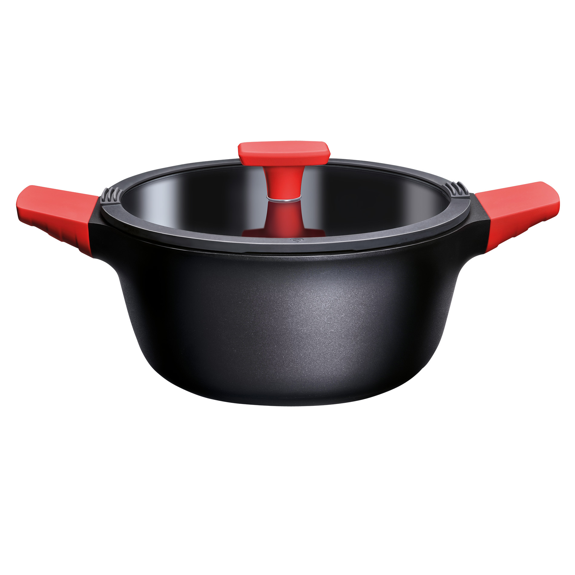 

Garnek z pokrywką Zavio Prestigio 28cm red 5,5L
