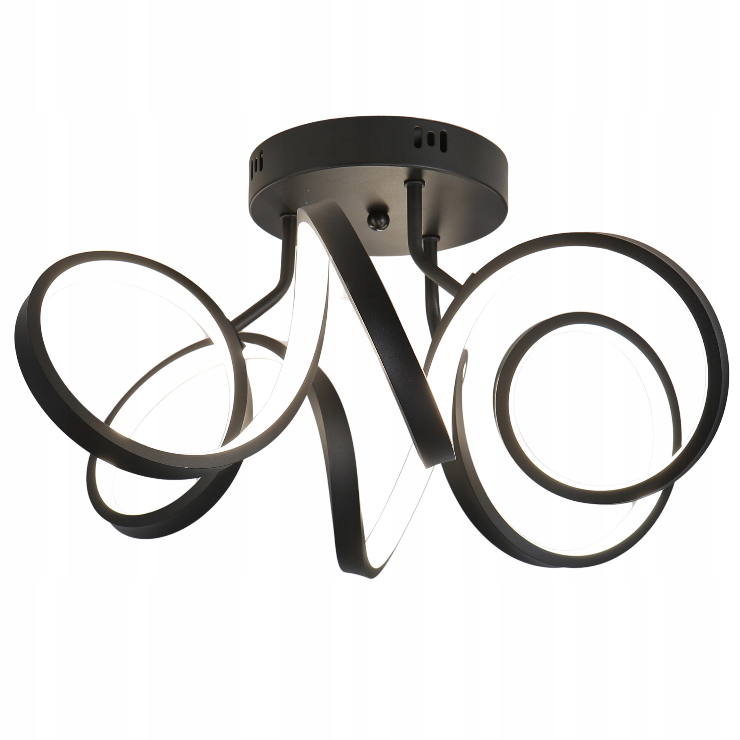 Závěsné stropní svítidlo černá, moderní Stropní Svítidlo Led