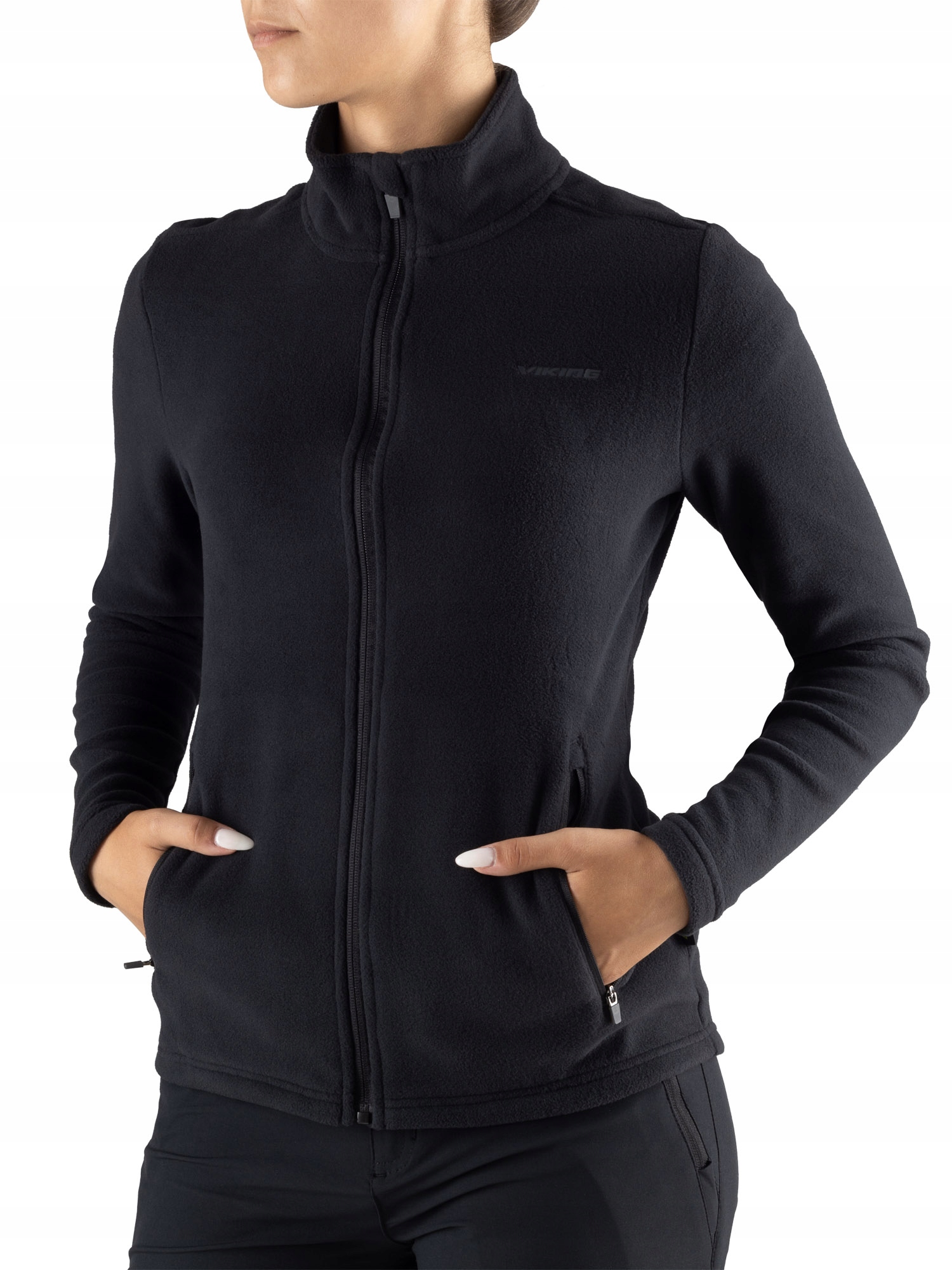 Dámská mikina fleecová s rozepínacími prvky Viking Tesero Lady S
