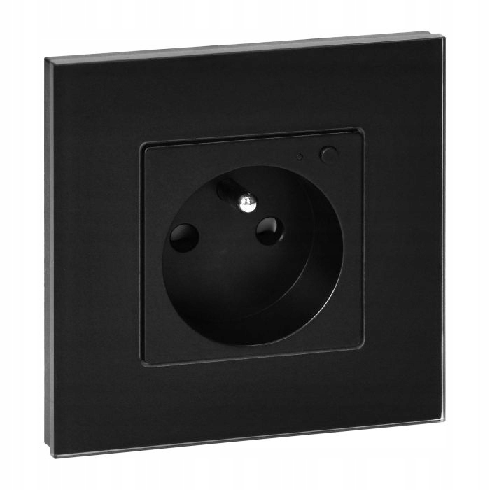 Jednotná podomítková zásuvka Tuya Smart Wi-Fi, černá OR-SH-17205/B