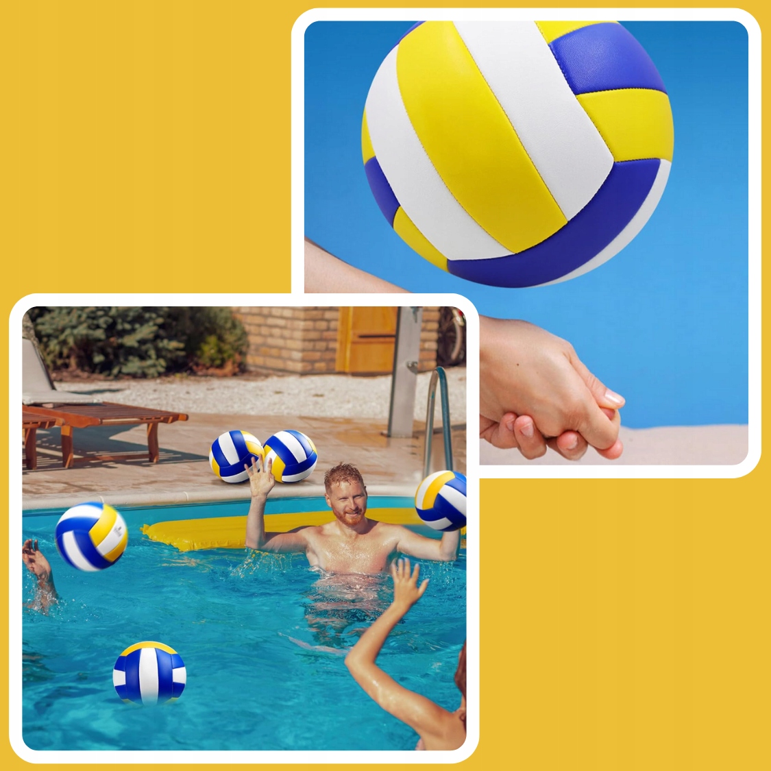 PIŁKA SIATKOWA do GRY SIATKÓWKI SIATKI LEKKA PIŁKA PLAŻOWA HALOWA MIĘKKA Rozmiar 5