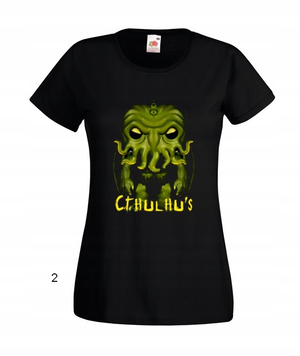 

Koszulki Damskie Cthulhu Zew Cthulhu Ośmiornica