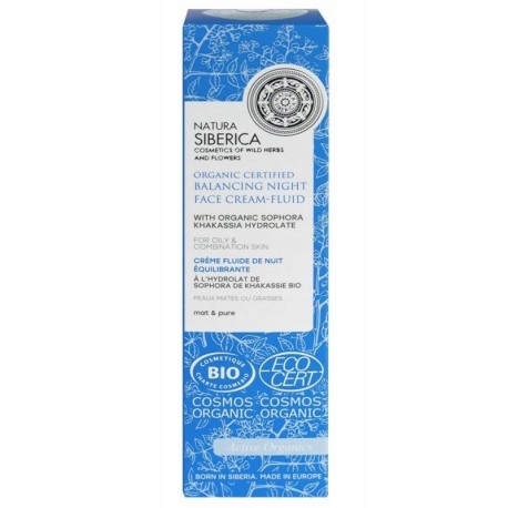 SIBERICA Balansujący krem-fluid do twarzy 50 ml Marka Natura Siberica