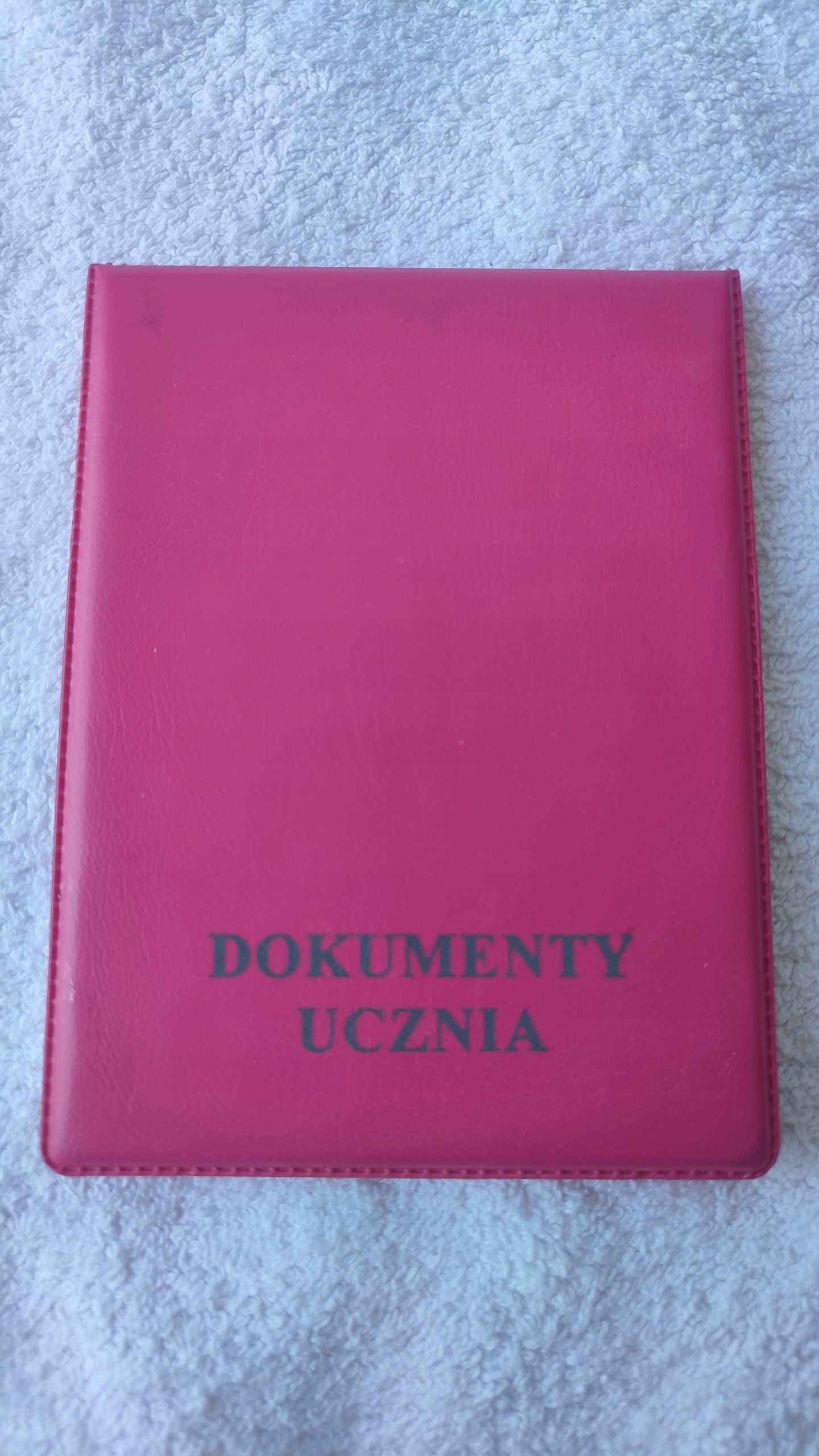 OKŁADKA ETIU NA LEGITYMACJE ÓŻOWA 11 x 8,5