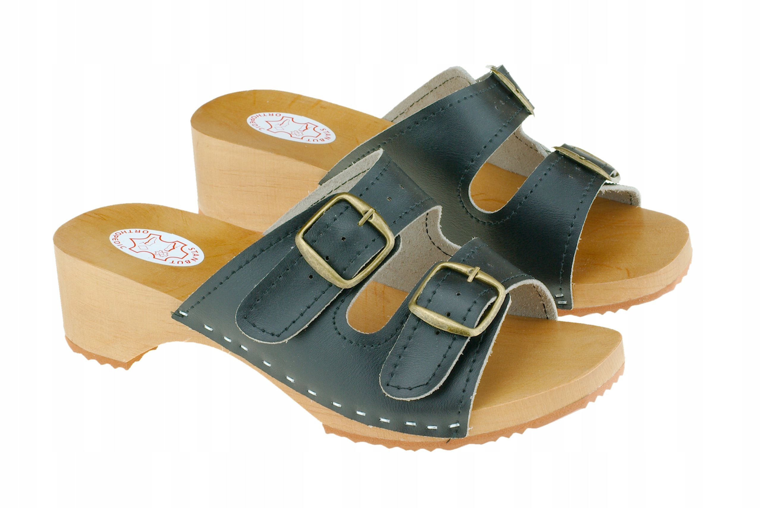 

Trepy damskie z podwójną regulacją, Czarne 37