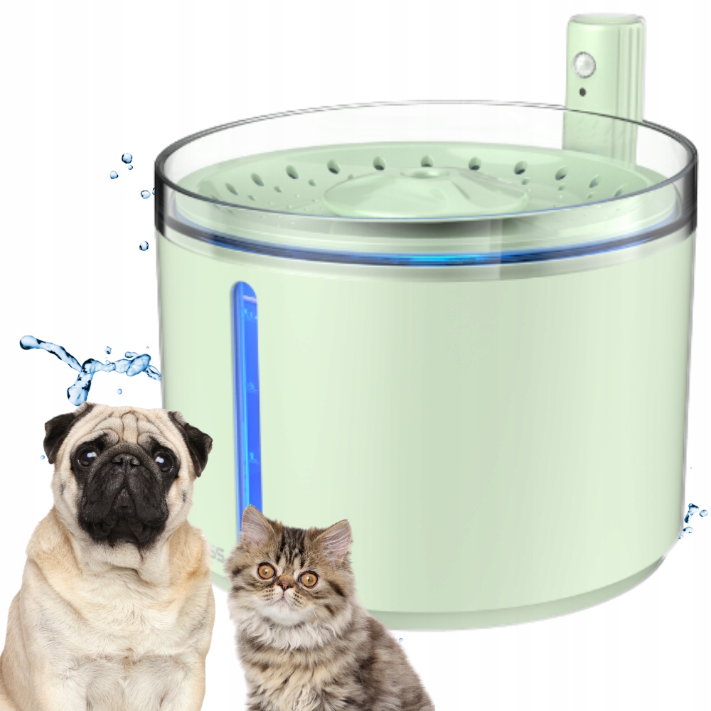 Fontanna Poidełko dla kota psa automat. bezprzewodowe czujnik 2,2l Dogness