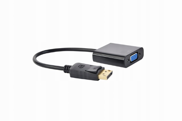 

Adapter DisplayPort męski na Vga żeński 15cm