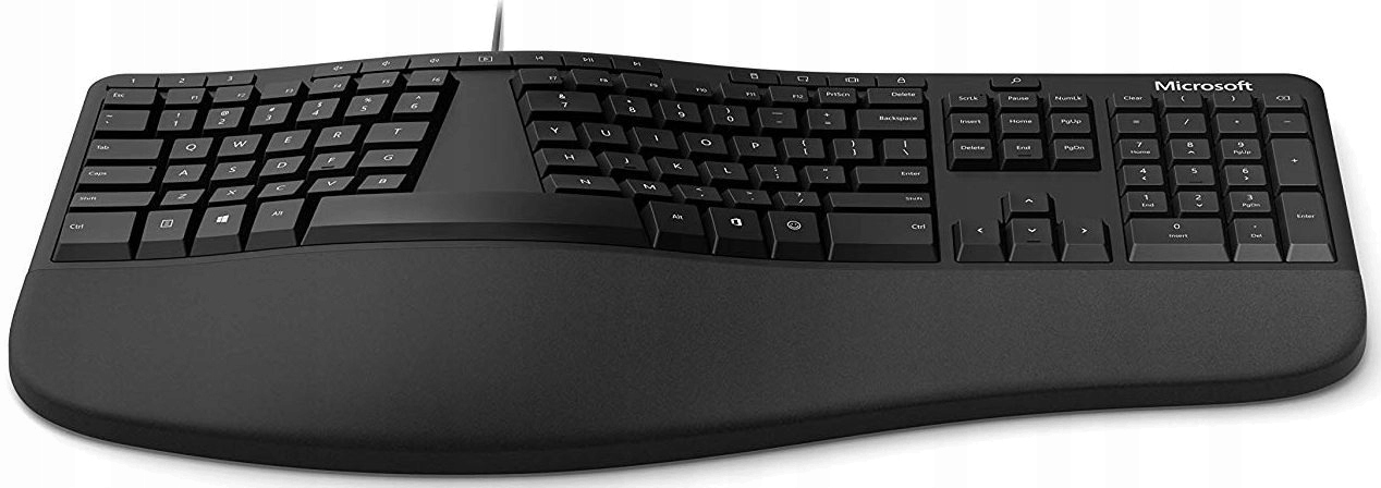 Klawiatura MICROSOFT Ergonomic Keyboard Interfejs USB