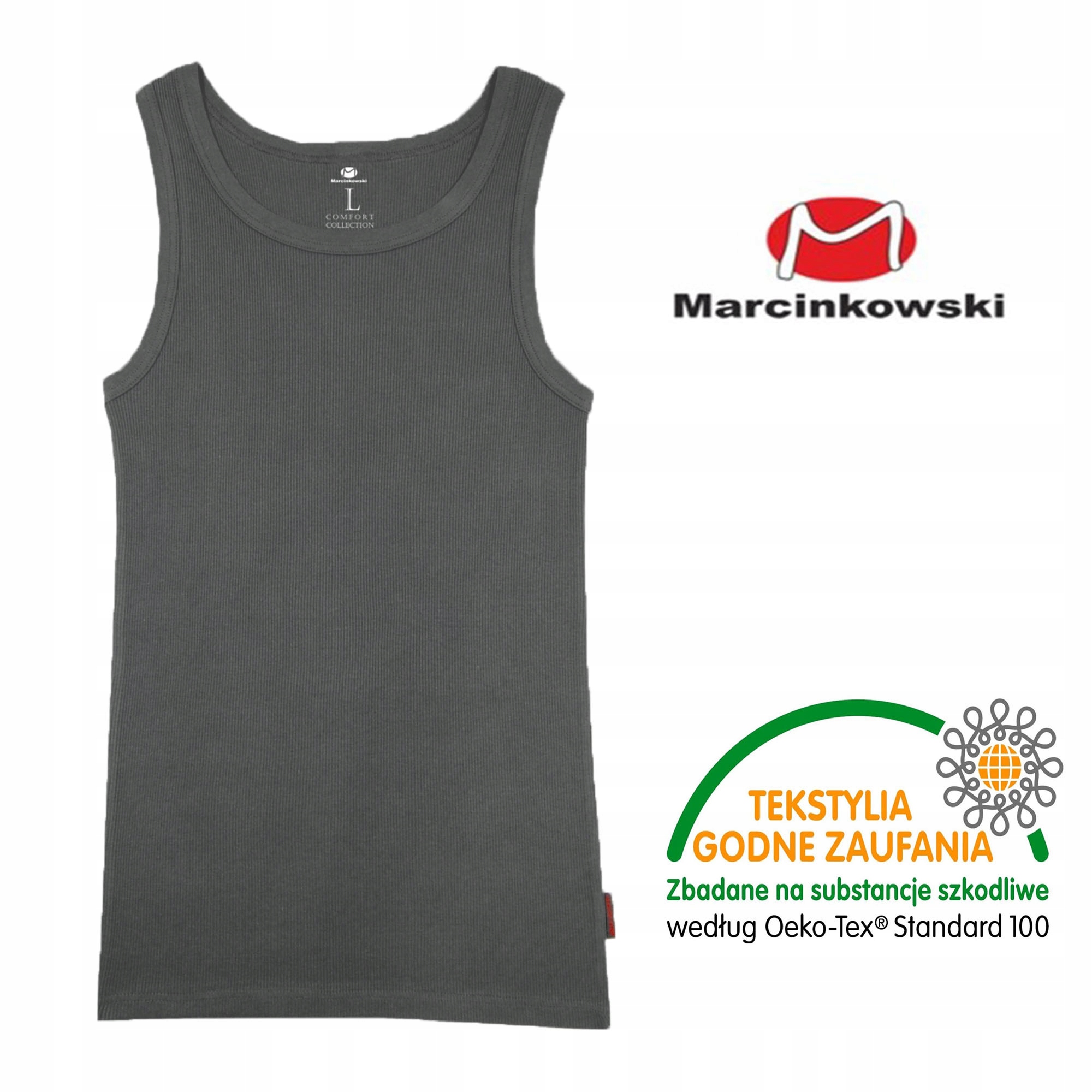 PODKOSZULKA MĘSKA RAMIĄCZKA CLASSIC PRĄŻEK - 3XL Liczba sztuk w ofercie 1 szt.