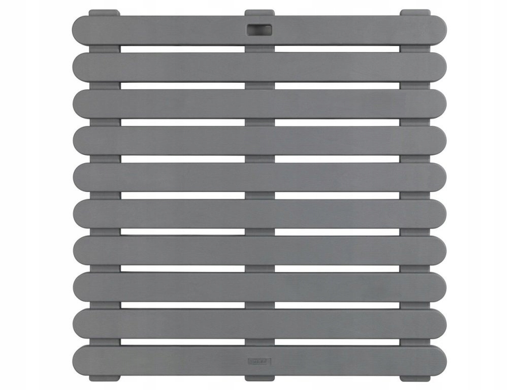 Sprchová podložka v šedé barvě, 55 x 55 cm, Wenko