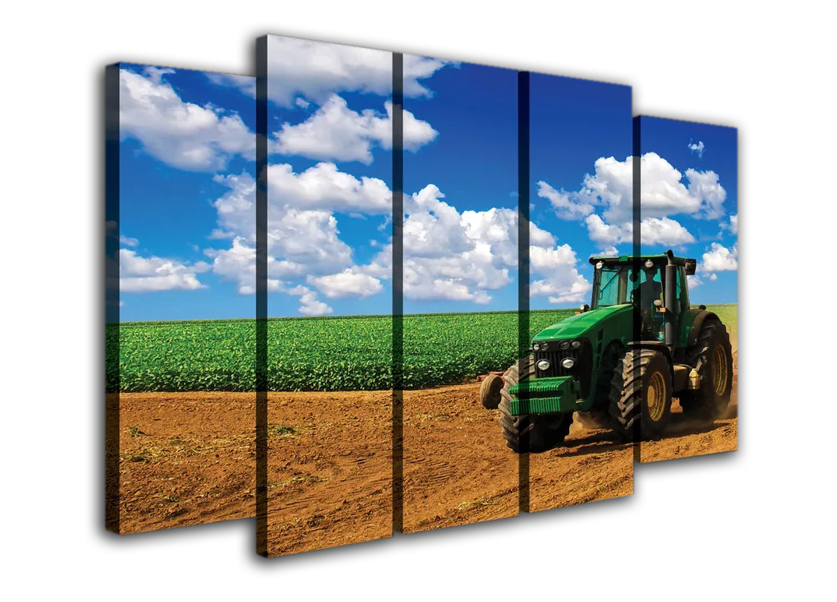 Obraz Na Plátně Canvas 150x100 Traktor