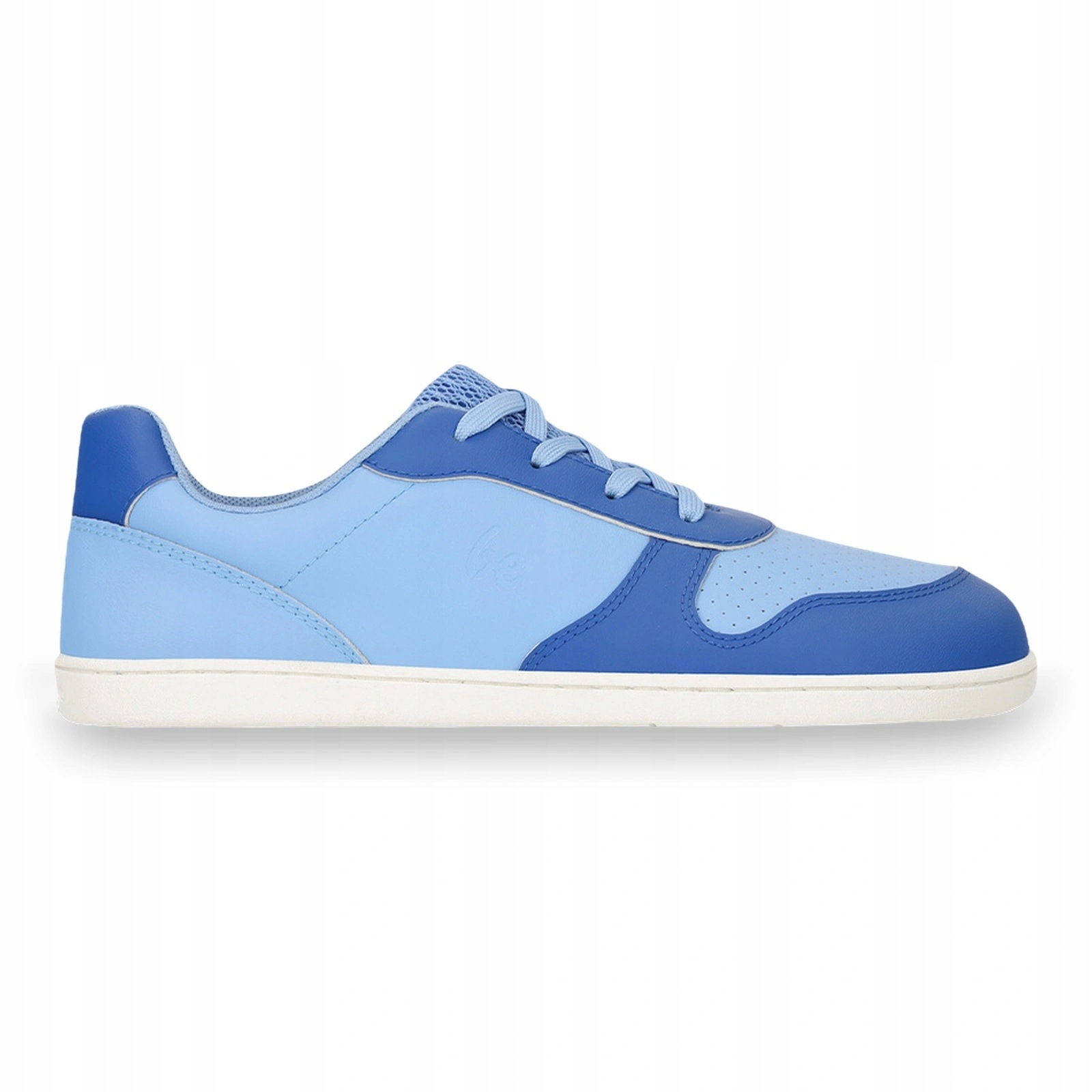Buty barefoot skórzane damskie Be Lenka Scoot Junior Light & Royal Blue 37