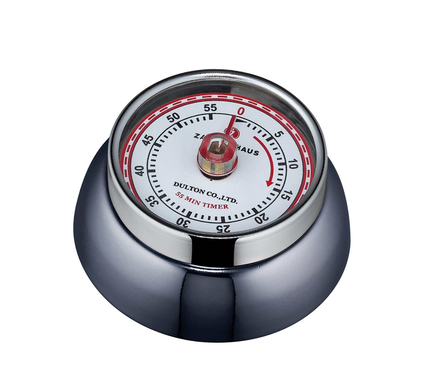 Minutník ZassenHaus s magnetem, časovač Retro inox