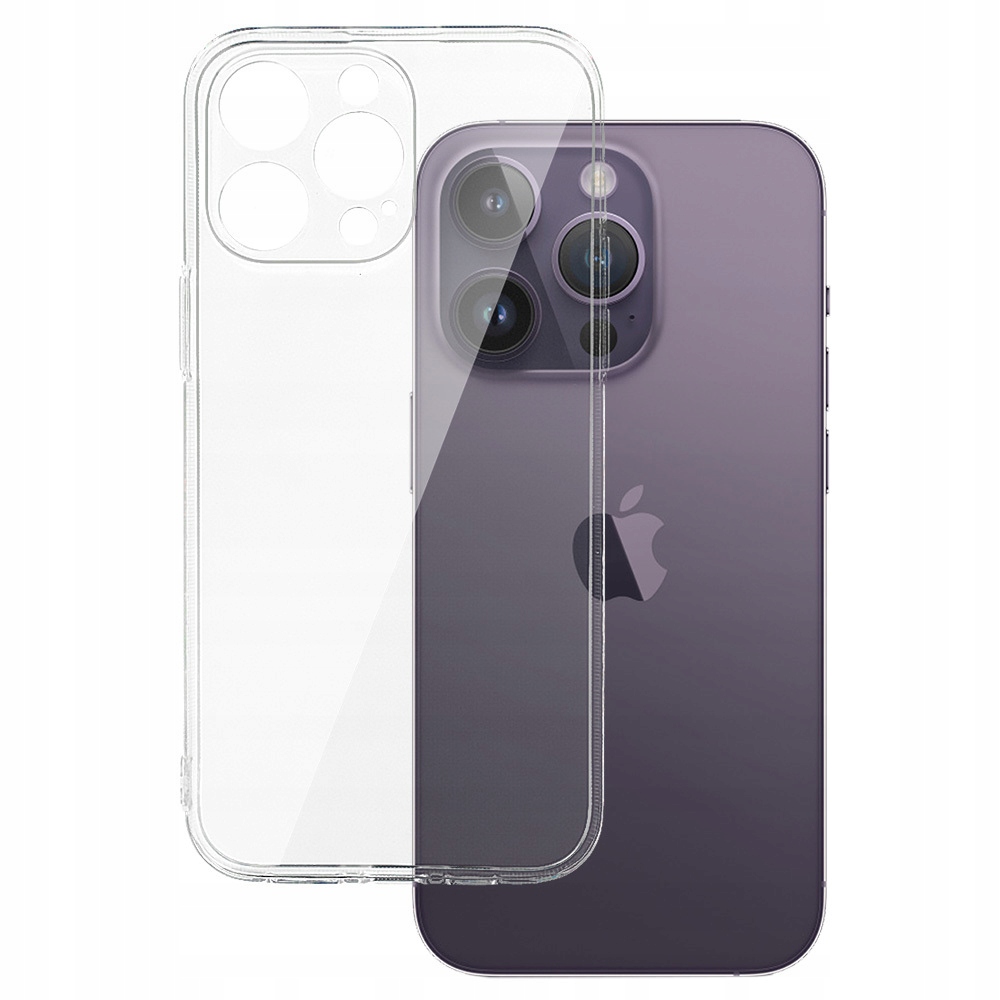 Etui silikonowe 2mm do iPhone 14 Pro Max nakładka