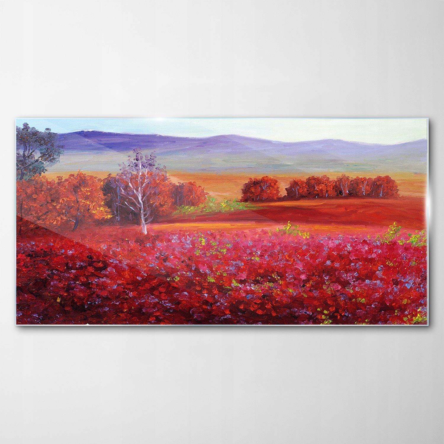 Obraz na skle Dekor Krajina Abstrakcia 120x60