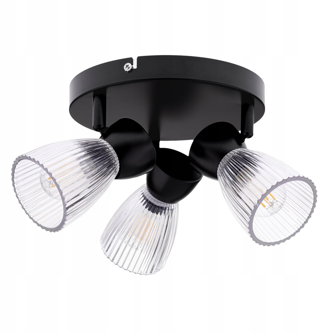stropní svítidlo Led Best Black 3xE14 (round)