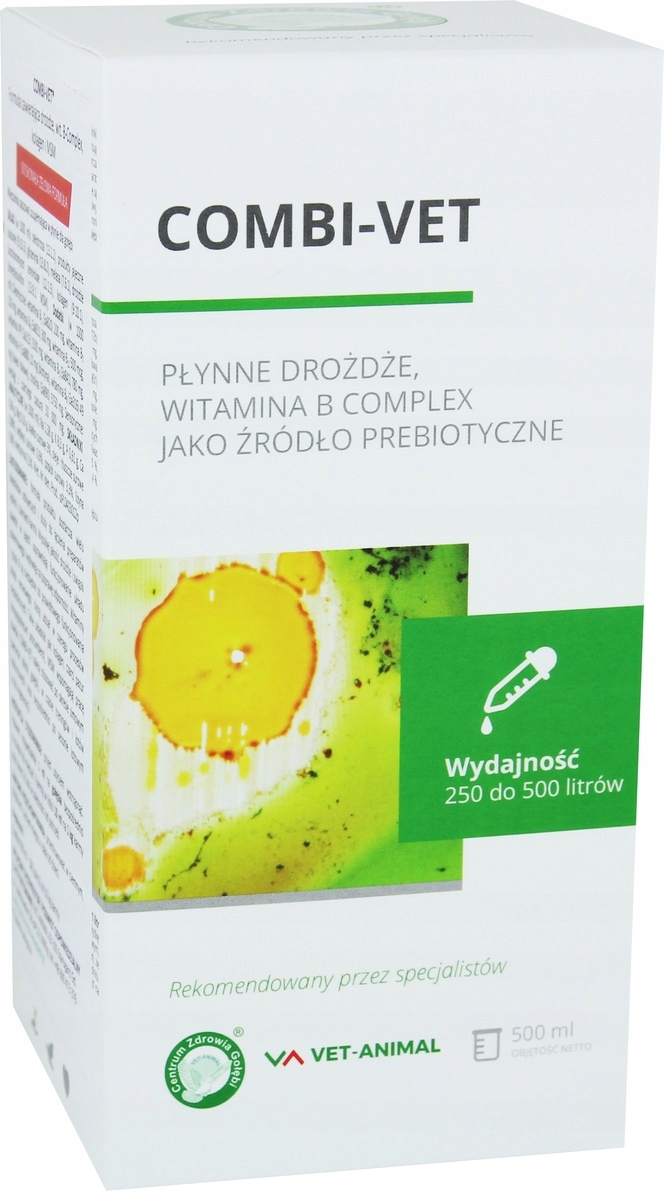 COMBI-VET 500 ml - drożdże, witamina B, probiotyk