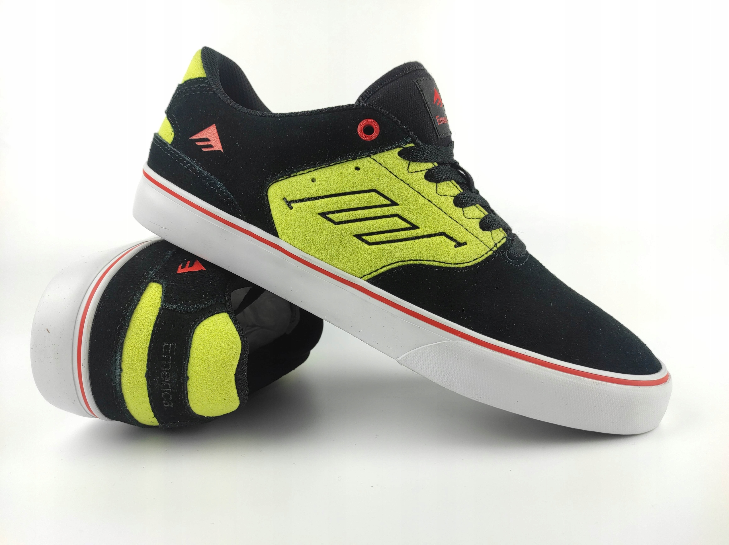 95 Pánské Boty Emerica The Low Vulc Black/green 6101000131-985 vel. 42