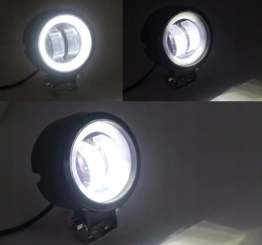 REFLEKTOR HALOGEN LAMPA LED CREE RING MOTOCYKL x2c Producent inny