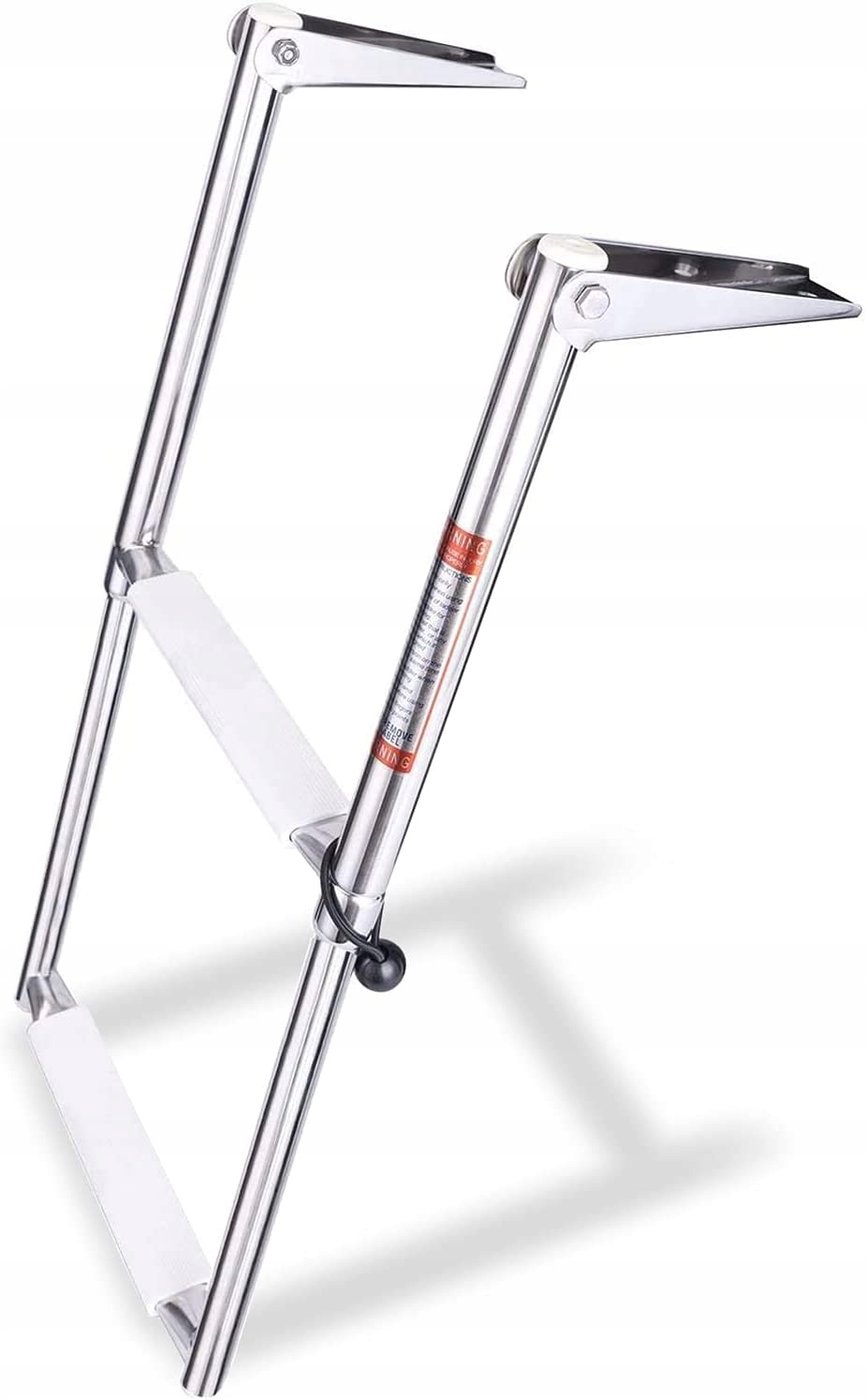 JACHTOWA DRABINKA TELESKOPOWA 2-STOPNIE / Stal A4