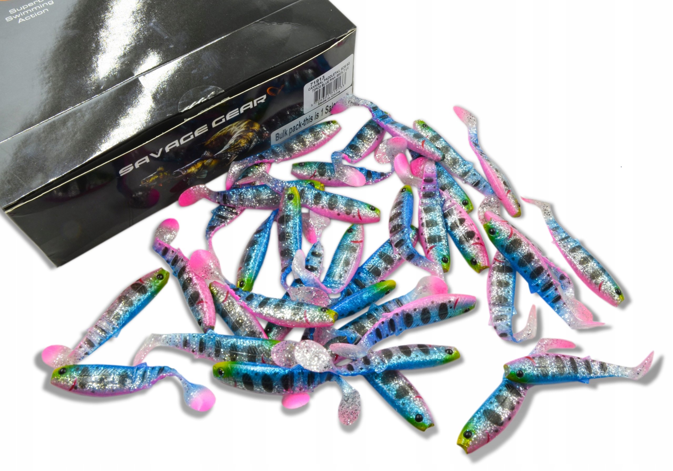

Savage Gear Cannibal Guma Na Okonia x 1szt 8 cm
