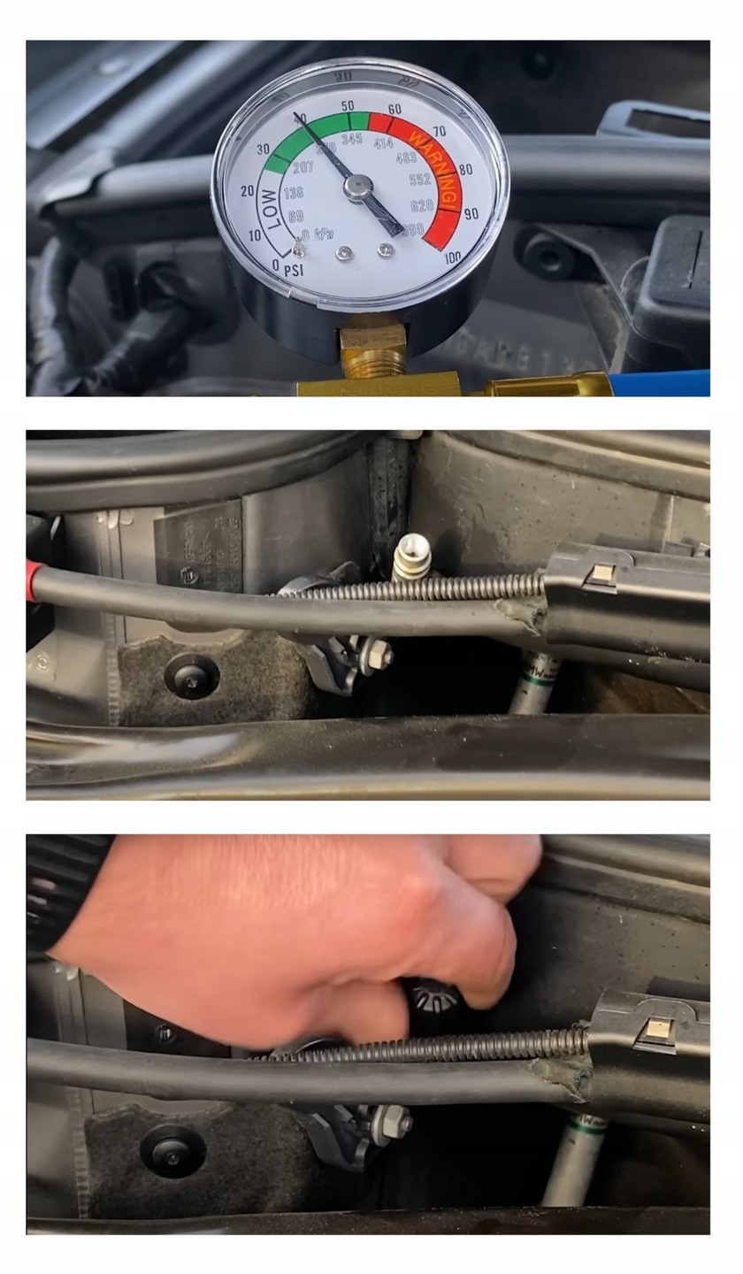 A/C FIX Zestaw 2 gazów R134A do nabijania klimy + przewód z manometrem Producent A/C FIX