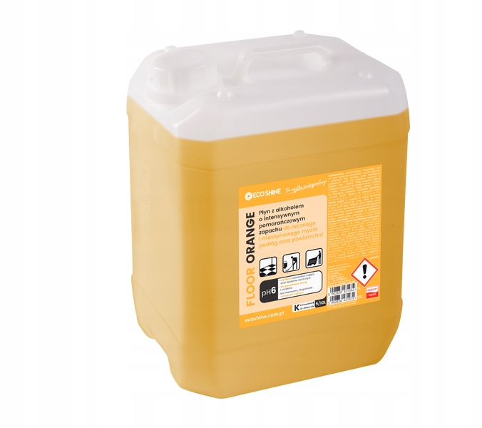 Levně Eco Shine Floor Orange 5L – kapalina na podlahy s alkoholem