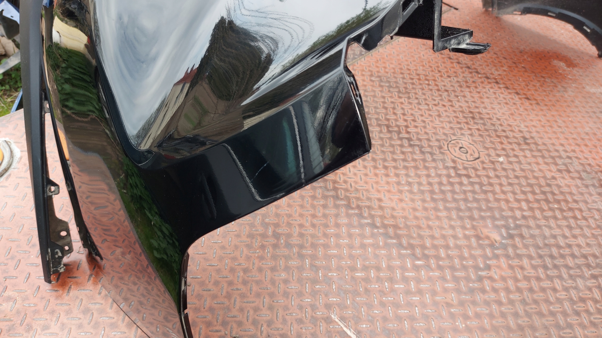 bumper rear part rear TOYOTA HIGHLANDER IV 19- PDC