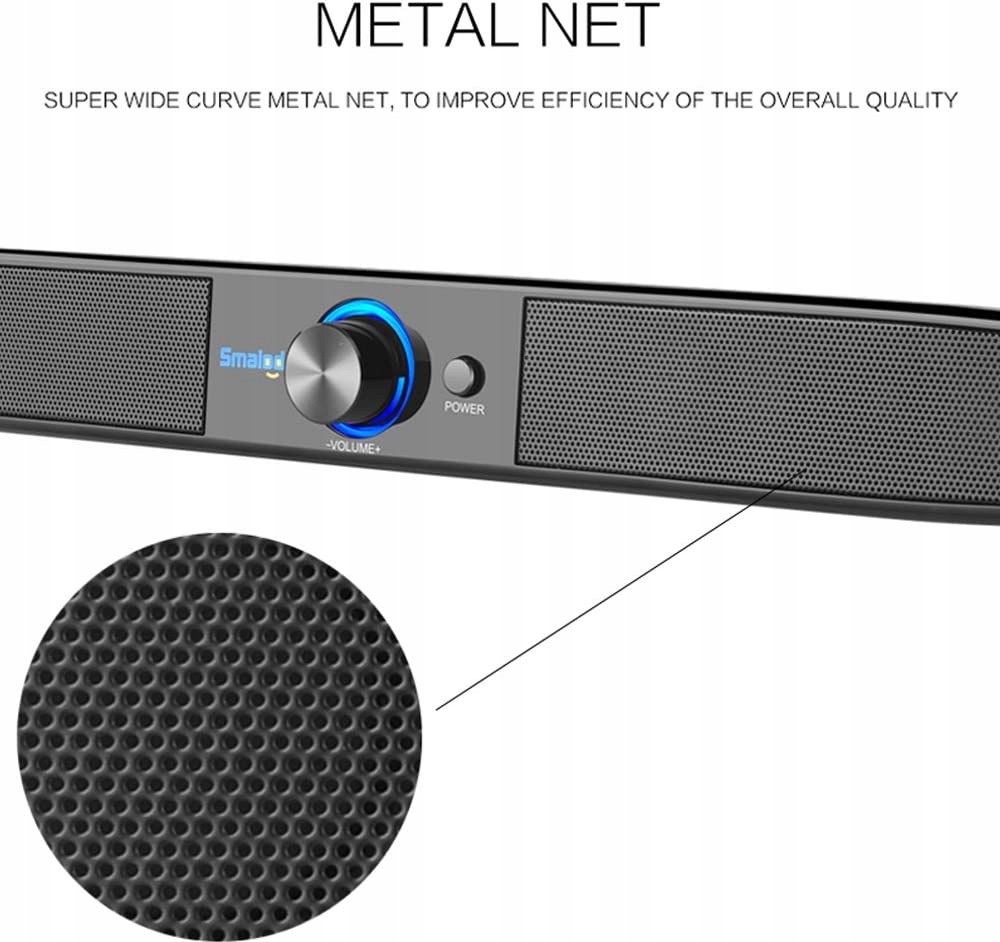 SMALODY SOUNDBAR USB GŁOŚNIK LED MIKROFON Kod producenta YXSM9010BL