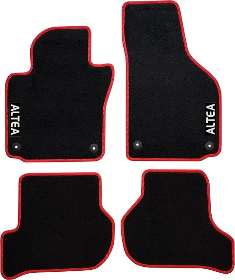 

Dywaniki welurowe Seat Altea 04-15 Własny napis!
