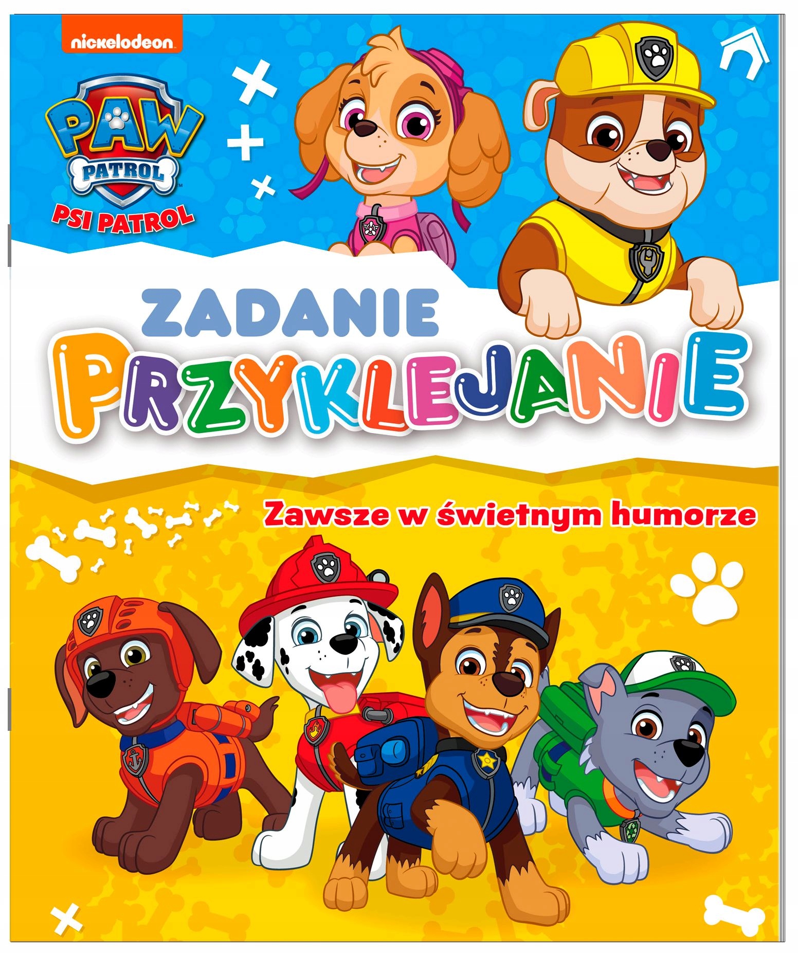 

Psi Patrol Zadanie Przyklejanie 2 Naklejki Zagadki