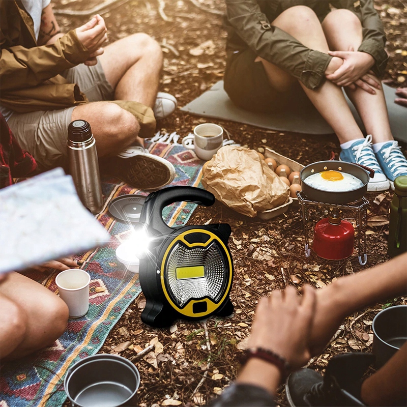 MOCNA LAMPA LATARKA WARSZTATOWA LED COB Z UCHWYTEM Marka Retoo