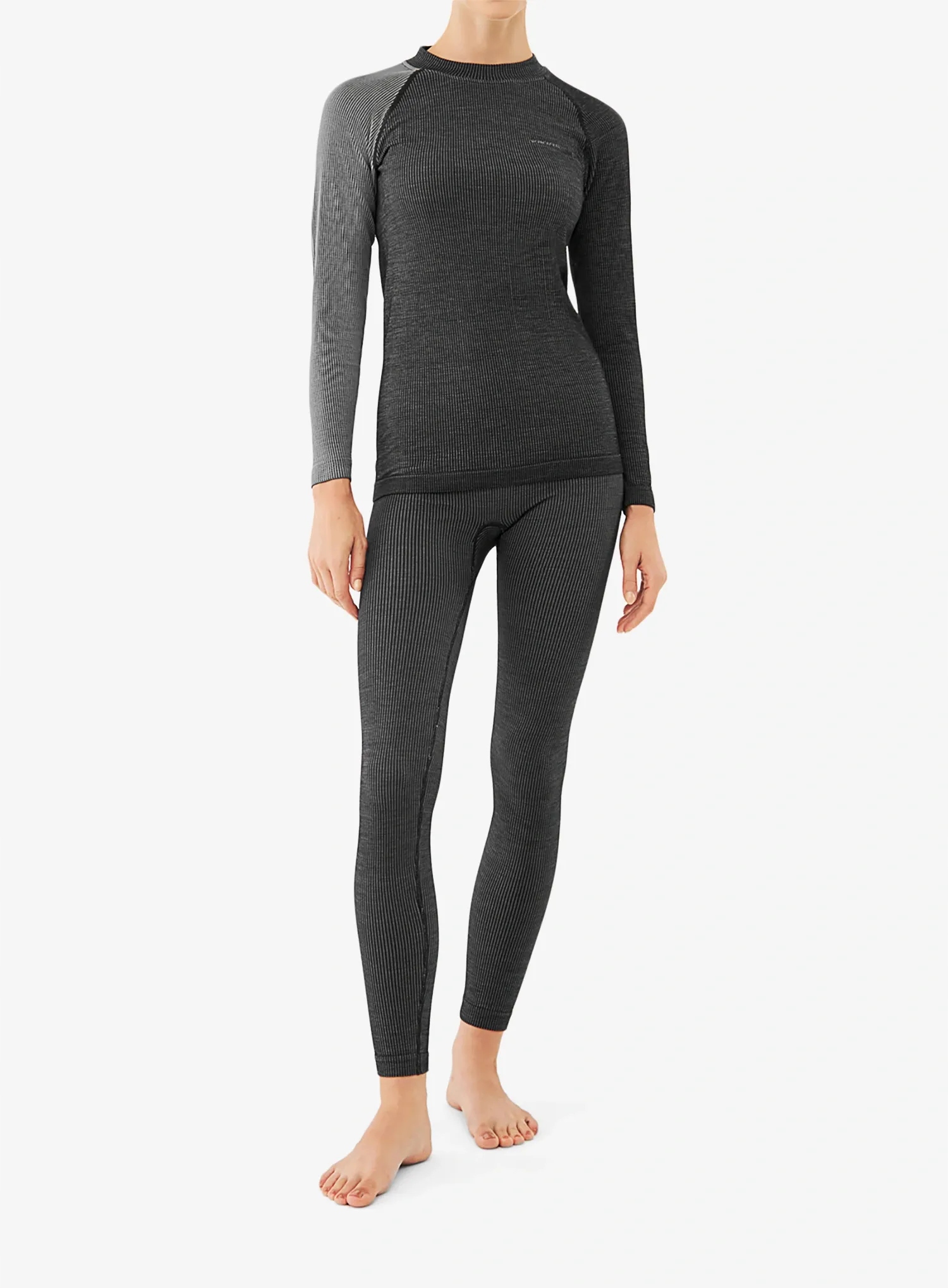 Dámské termoaktivní spodní prádlo Viking Base Layer Mounti Set šedá S