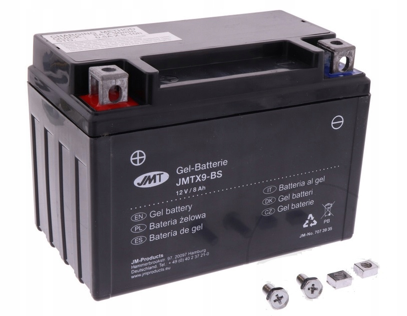 JMTX9-BS - АККУМУЛЯТОР YTX9-BS TRIUMPH DAYTONA 600 675