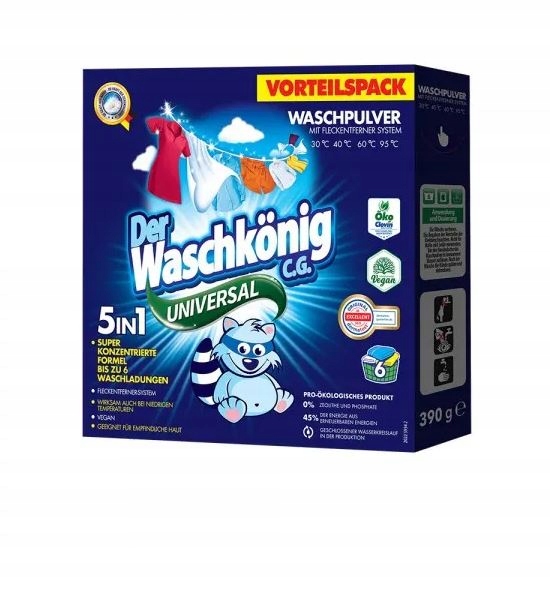 

Proszek do prania Waschkonig Universal 390g