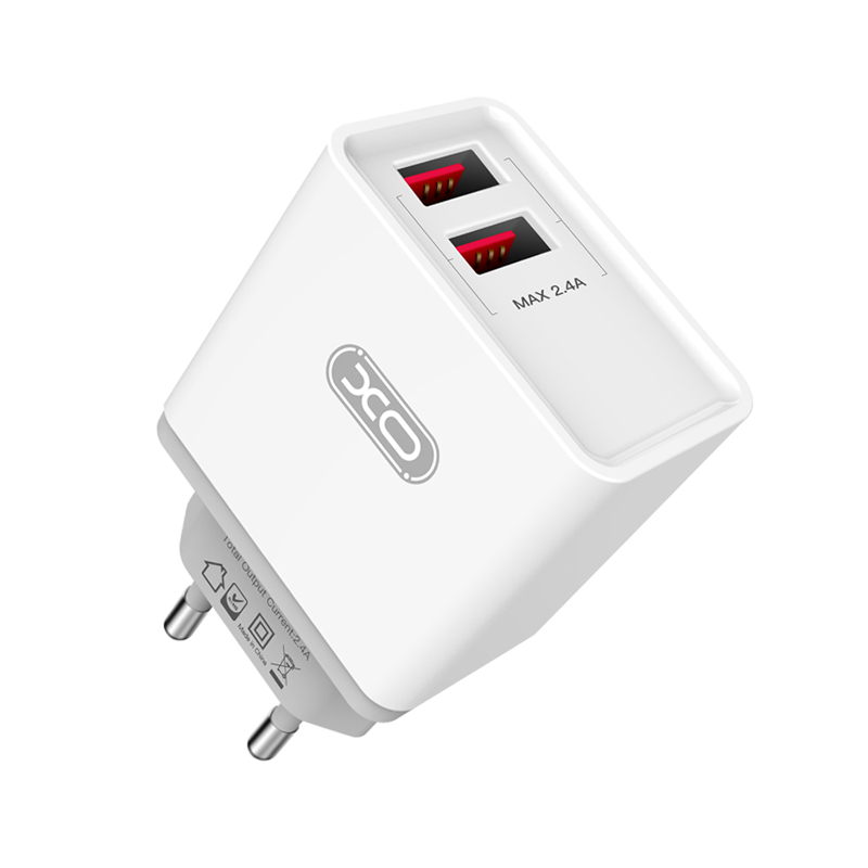 

Szybka Ładowarka Sieciowa 2x Usb Quick Charge 2.4A