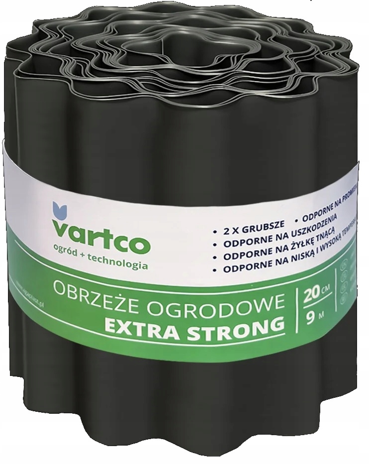 

Obrzeże Ogrodowe Faliste Mocne Odporne 20 cm 9 m