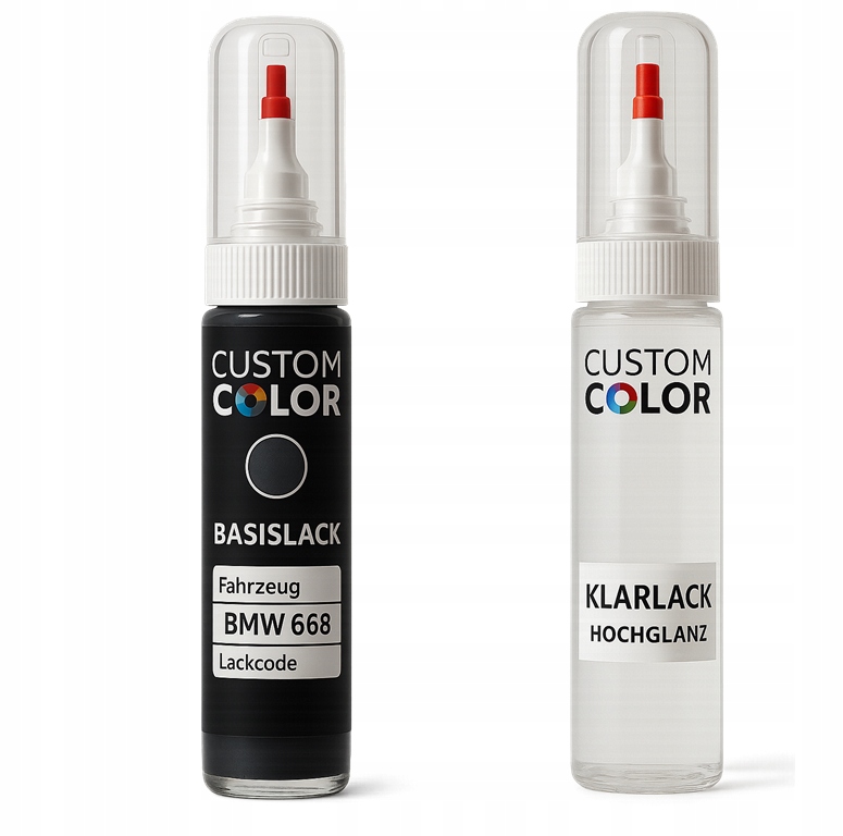 Custom Color Zaprawka Bmw 668 lakier zaprawkowy w sztyfcie klar 2x 20ml