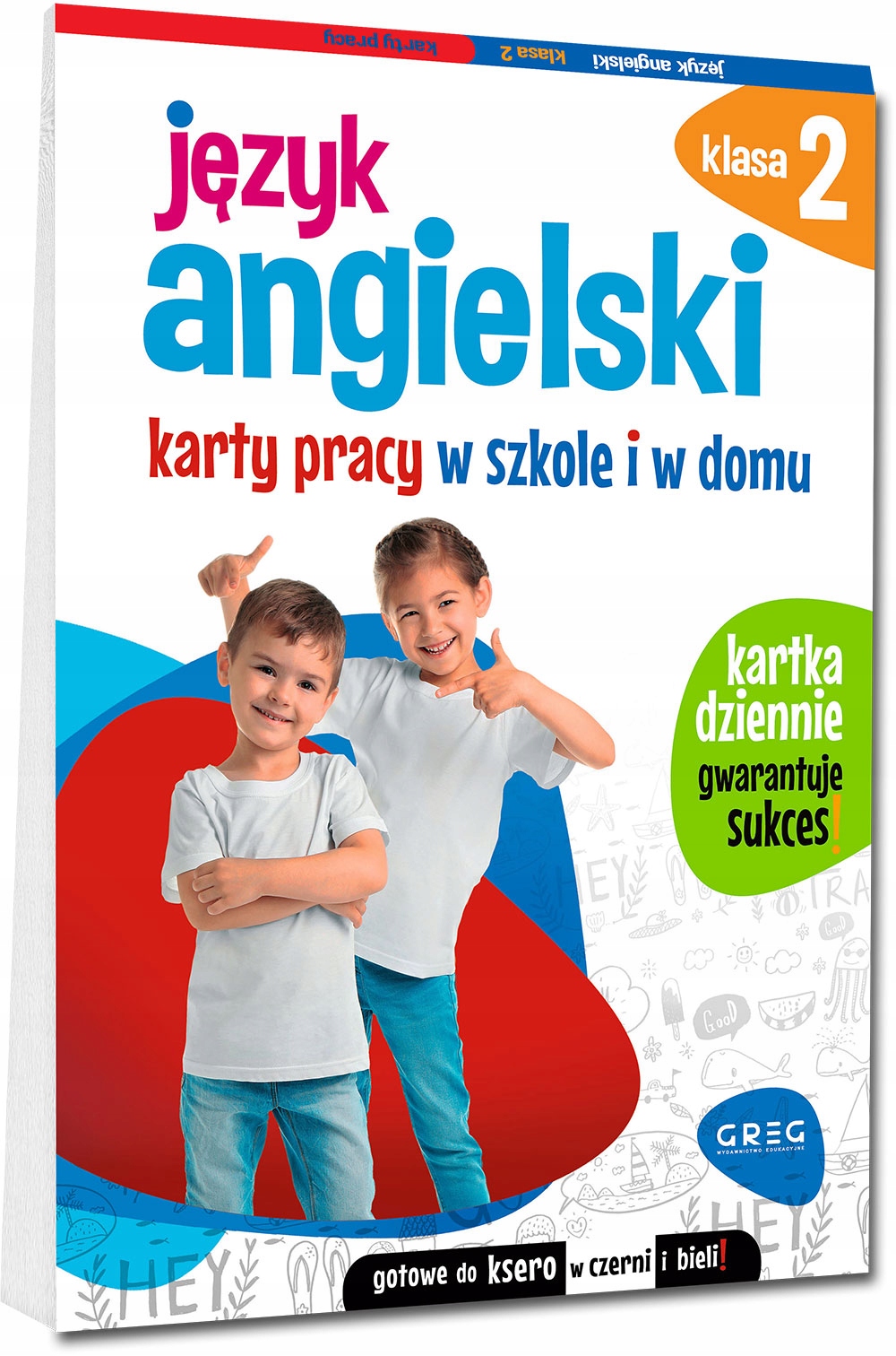 Język angielski. Karty pracy w szkole i w domu. 2