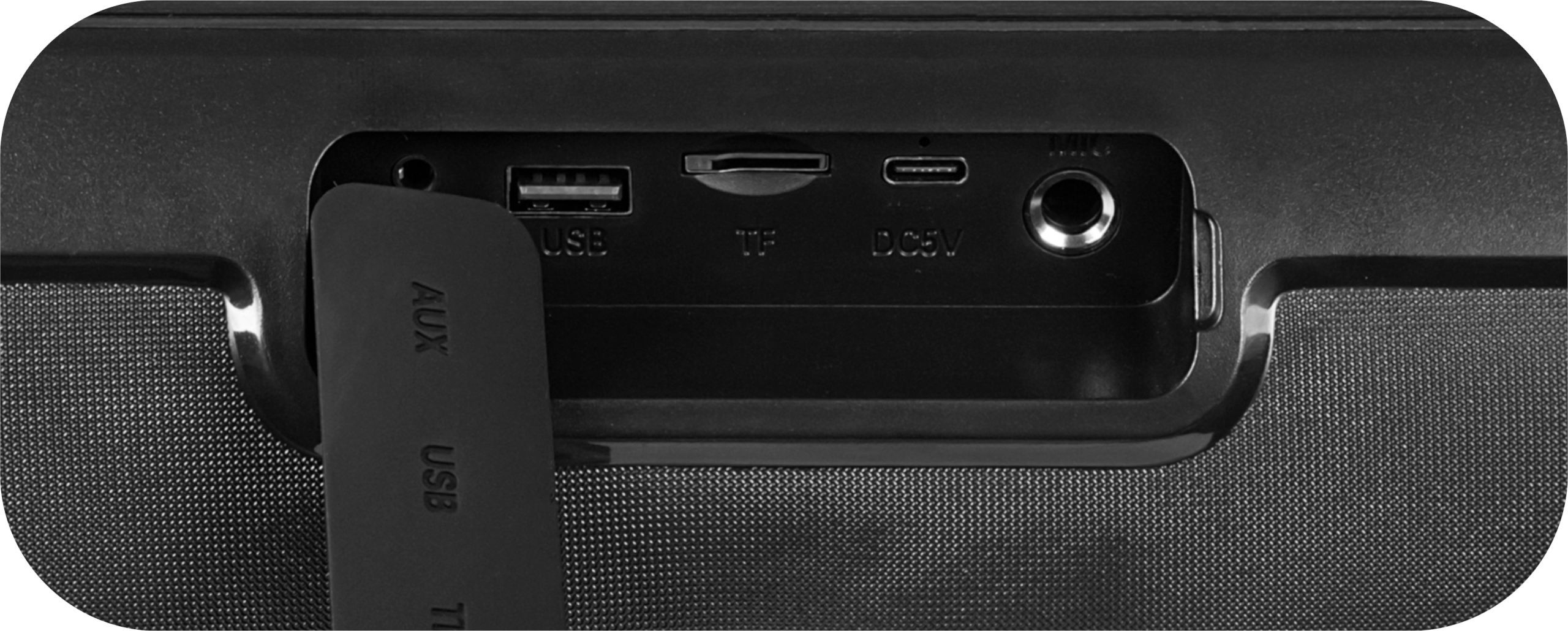 GŁOŚNIK BLUETOOTH PRZENOŚNY BOOMBOX KARAOKE USB SD Moc 100 W