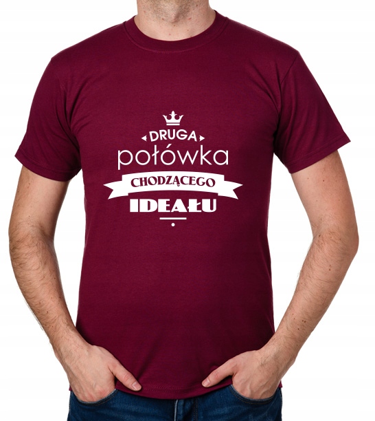 

koszulka Chłopaka Druga Połówka Chodzącego Ideału