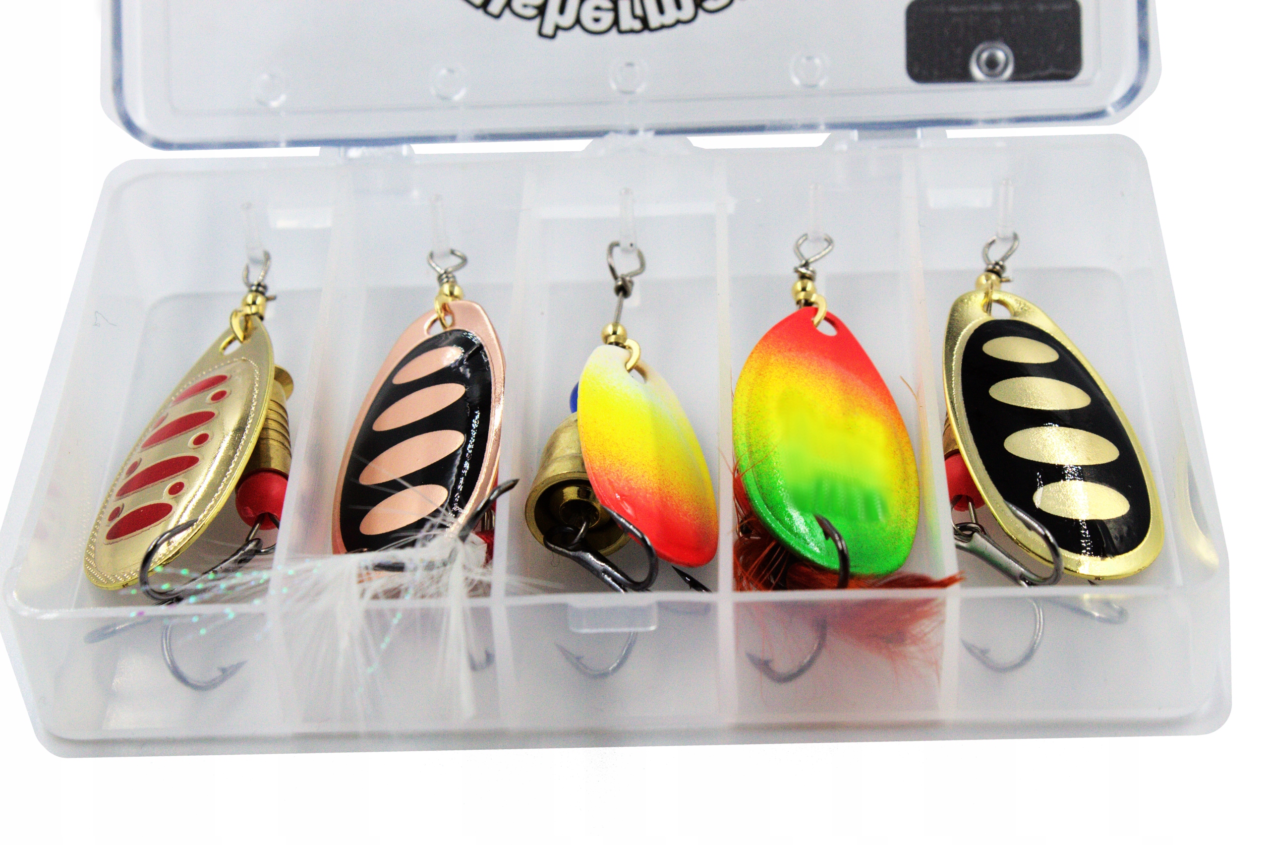 

Błystka Obrotówka Zestaw 5szt x 9g Szczupak Okoń