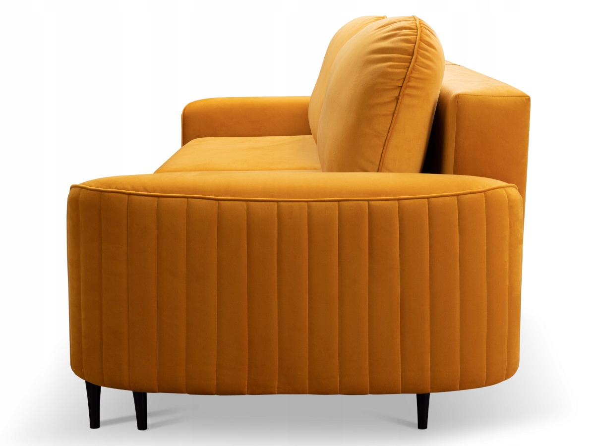 Exkluzivní rozkládací pohovka pro 3 osoby 244 Kontejner Nožičky 16 cm Vero LS06