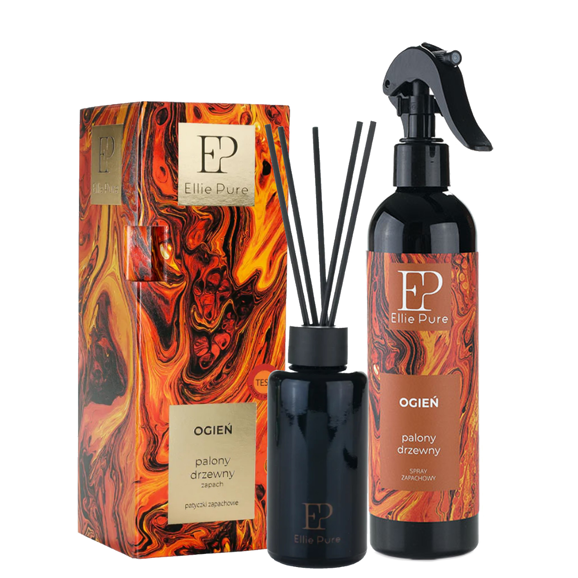 ELLIE PURE OGIEŃ ODŚWIEŻACZE ZAPACHY DO DOMU