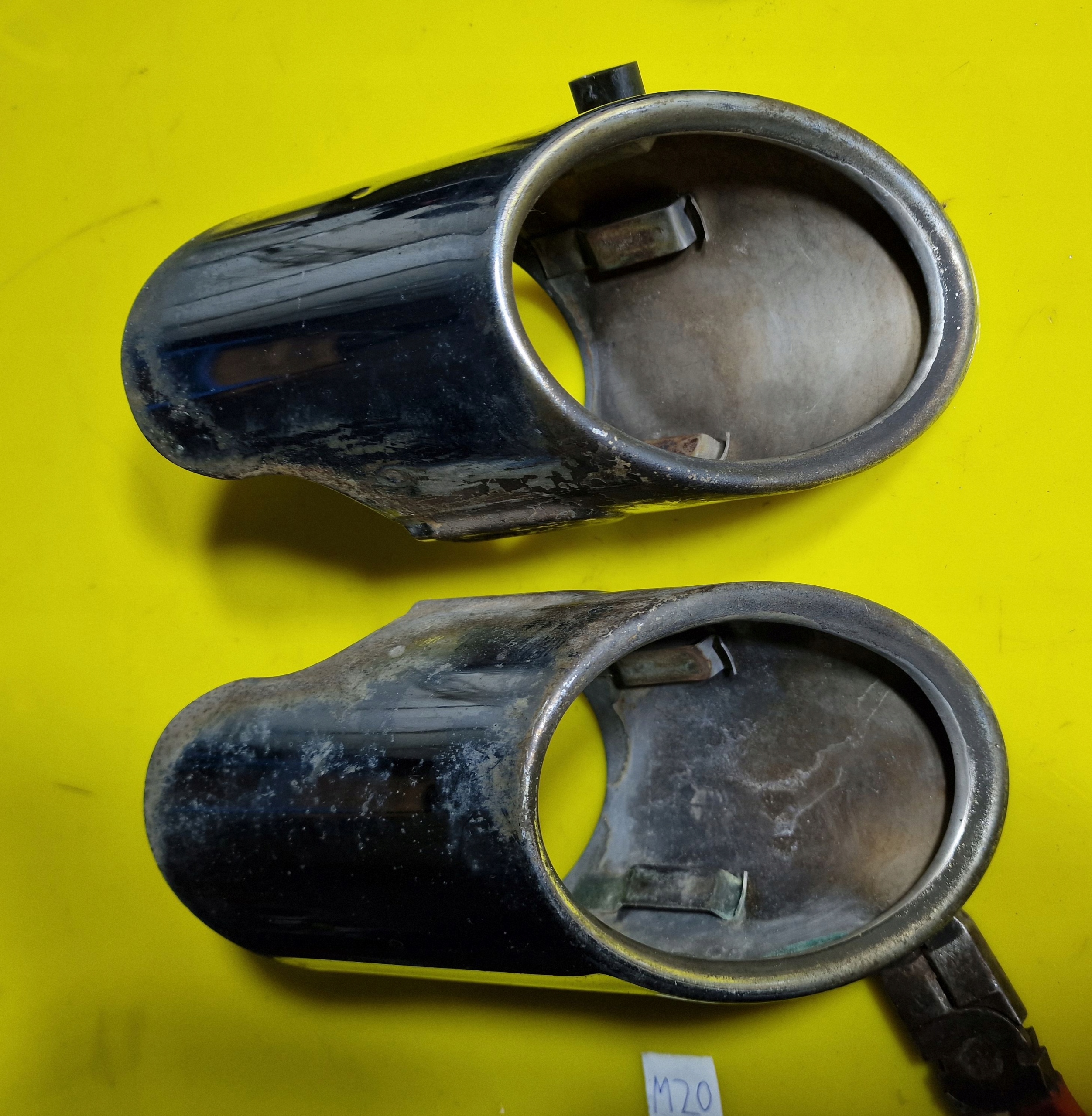 7535435 7535436 - Наконечник выхлопа левый и правый BMW X6 E71 3.0 D 30D