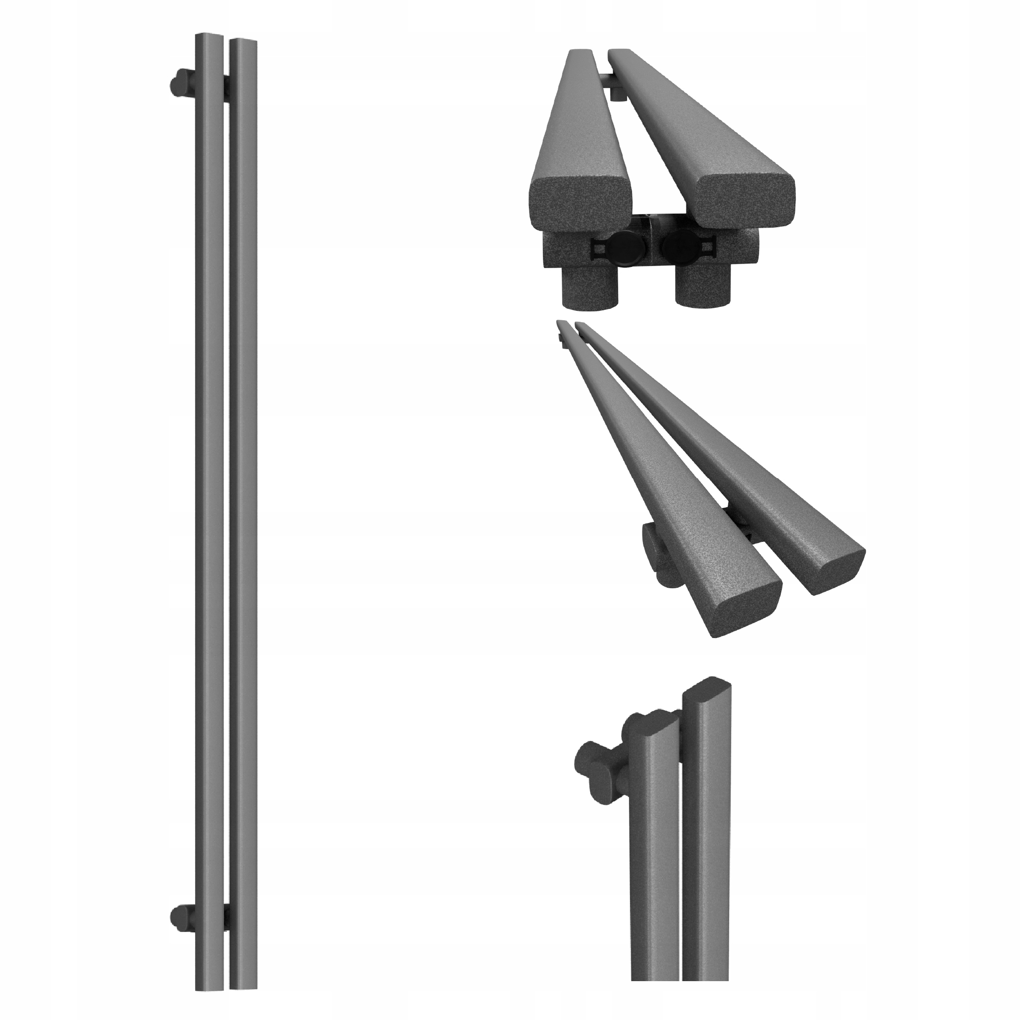 Dekorativní radiátor HORYZONT2 180x13 antracit